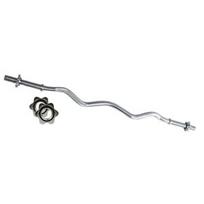 barbell - Grifas lenktas TOORX BCV-120 120cm D25mm - 2 nuotrauka