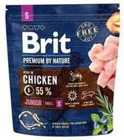 Sausas šunų maistas Brit Premium By Nature Junior Small Chicken, 1 kg
