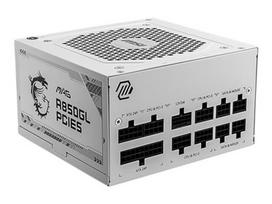 maitinimo blokas white - MSI MAG A850GL PCIE5 850W PSU Baltas - 2 nuotrauka