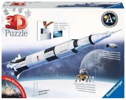 3d puzzle - 3D dėlionė Ravensburber Polska Apollo Saturnas V - 1 nuotrauka