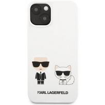 Karl Lagerfeld "KLHCP13SSSKCW Karl and Choupette Liquid Silicone iPhone 13 mini"