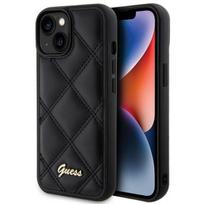 Guess "Quilted Metal Logo iPhone 15" Black