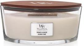 WoodWick Ellipse Smoked Jasmine, 40 h, 453.6 g, 92 mm x 121 mm