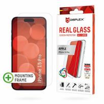 Displex Apple iPhone 15 Pro Real 2D Glass + Case By Displex Transparent