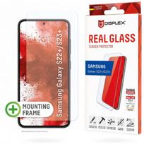 s22 - Displex "Real 2D Glass Galaxy S22 Plus/ S23 Plus" Transparent - 1 nuotrauka