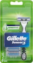 Skustuvas Gillette Sensor3 Sensitive, 7 vnt