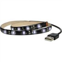 Pirkti Solight Šviesos LED juostelė televizoriui, 100cm, USB, jungiklis, šaltas baltas - Photo 1