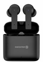 Swissten Alupods Pro Black (Juodos)