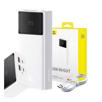 power usb - Baseus Star-Lord, 20000mAh 65W + USB - USB-C cable (white) - 1 nuotrauka