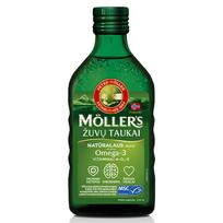 MÖLLER'S žuvų taukai, natūralaus skonio, 250 ml