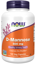 500 - D-Manozė 500 mg (120 kapsulių) - 1 nuotrauka