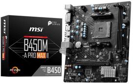 MB AMD B450 SAM4 MATX/B450M-A PRO MAX II MSI