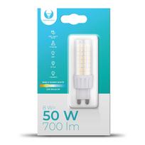 G9 8W 230V 3000K 700lm Forever Light