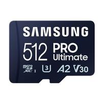 microsd cards - Samsung MicroSD SDXC 512GB Pro Ultimate  - 1 nuotrauka