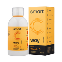 SMART WAY liposominis VITAMINAS C ORANGE 1000 MG, apelsinų skonio, 250 ml