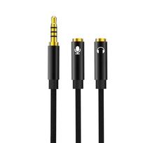 XO audio cable 2in1 NB-R197 3.5mm jack - socket, USCXOXNB_R197