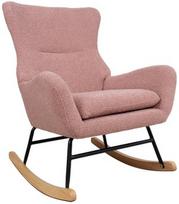 Supamasis krėslas Home4you Romy 65428, rožinis, 80 cm x 69 cm x 96 cm