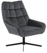 Fotelis Home4you Paris AC86682, pilkas, 82 cm x 73 cm x 88 cm