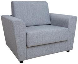 Fotelis Home4you Vesper 15661, pilkas, 112 cm x 83 cm x 86 cm