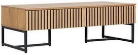 Kavos staliukas Home4you Hampton, ąžuolo, 120 cm x 60 cm x 40 cm