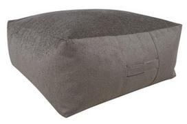 Pufas Home4you Mitsu-Mitsu P0066310, pilkas, 80 cm x 80 cm x 30 cm