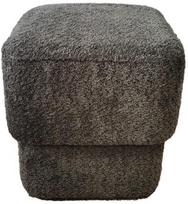 Pufas Home4you Laura 87678, pilkas, 40 cm x 40 cm x 40 cm