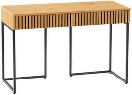 Kompiuterio stalas Home4you Hampton 45145, juodas/ąžuolo
