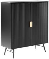 Komoda Home4you Pixar 45085, juoda, 100 x 40 cm x 115 cm, 1 vnt.