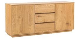 Komoda Home4you Sacha 45135, ruda, 40 x 160 cm x 80 cm, 1 vnt.