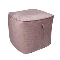 Pufas Home4you Voss P0066372, rožinis, 55 cm x 55 cm x 45 cm