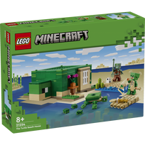 senukai minecraft lego - LEGO Minecraft Vėžlių paplūdimio namas 21254 - 1 nuotrauka