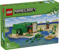 senukai minecraft lego - LEGO Minecraft Vėžlių paplūdimio namas 21254 - 4 nuotrauka