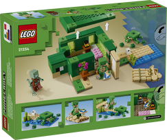 senukai minecraft lego - LEGO Minecraft Vėžlių paplūdimio namas 21254 - 2 nuotrauka