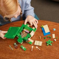 senukai minecraft lego - LEGO Minecraft Vėžlių paplūdimio namas 21254 - 7 nuotrauka