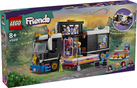 senukai lego - LEGO Friends Popmuzikos žvaigždės gastrolių autobusas 42619 - 2 nuotrauka