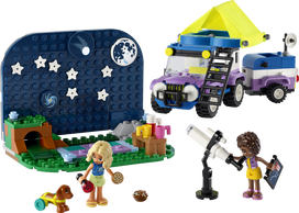stovyklaviete - LEGO Friends Žvaigždžių stebėjimo stovyklavietės automobilis 42603 - 4 nuotrauka