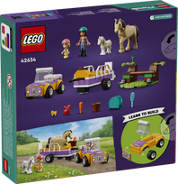 priekaba zirgami - LEGO Friends Žirgo ir ponio priekaba 42634 - 4 nuotrauka
