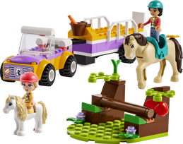 priekaba zirgami - LEGO Friends Žirgo ir ponio priekaba 42634 - 5 nuotrauka