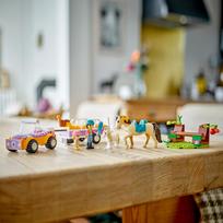 priekaba zirgami - LEGO Friends Žirgo ir ponio priekaba 42634 - 7 nuotrauka