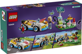 su ikrovimo stoteles - LEGO Friends Elektrinis automobilis ir įkrovimo stotelė 42609 - 3 nuotrauka