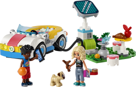 su ikrovimo stoteles - LEGO Friends Elektrinis automobilis ir įkrovimo stotelė 42609 - 4 nuotrauka