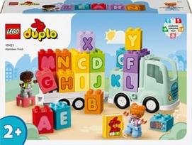 abecele - LEGO DUPLO Abėcėlės sunkvežimis 10421 - 1 nuotrauka
