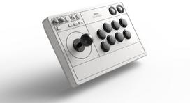arcade stick - 8BitDo Arcade Stick, valkoinen, Xbox / PC - 1 nuotrauka