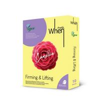 Simply When® Camellia veganiškos stangrinančios veido kaukės, 10 vnt.