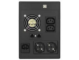 ups 1500va - UPS Power Walker Line-Interactive 1500VA 2x 230V PL, 2x IEC, RJ11/RJ45, USB, LCD - 2 nuotrauka
