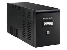 ups 1500va - UPS Power Walker Line-Interactive 1500VA 2x 230V PL, 2x IEC, RJ11/RJ45, USB, LCD - 4 nuotrauka