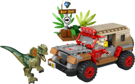 ataka - 76958 LEGO® Jurassic World Dilofozauro pasala​ - 4 nuotrauka