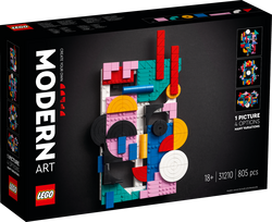 konstruktorius lego art - LEGO Māksla Modernā māksla, celtniecības rotaļlietas 31210 - 6 nuotrauka
