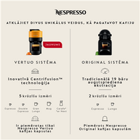 nespresso kavos kapsules vertuo - Nespresso Vertuo Plus White (Baltas) - 5 nuotrauka
