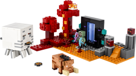 minecraft konstruktoriai - LEGO Minecraft: Nether Portal Ambush 21255 - 4 nuotrauka